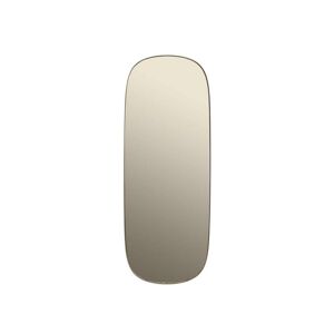 Muuto - Framed Mirror Large Taupe/Taupe Glass