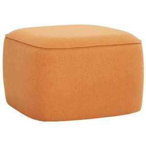 Hübsch - Cube Pouf Orange