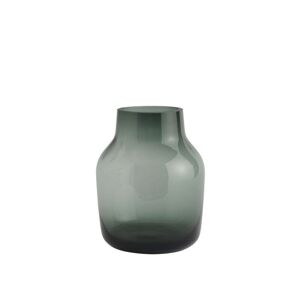 Muuto - Silent Vase Ø15 Dark Green