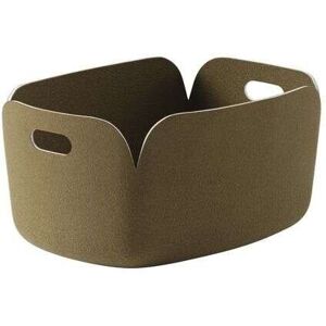 Muuto - Restore Basket Brown Green