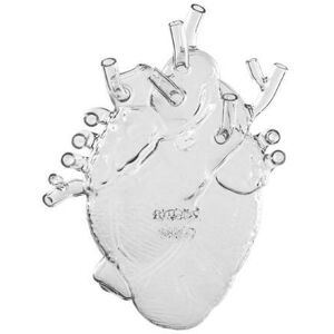 Seletti - Love In Bloom Glass Heart Vase