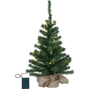 Star Trading Toppy Kunstigt Juletræ Med Lys, 60 Cm  Grøn