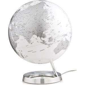 Atmosphere Chrome Globus Med Lys  Hvid