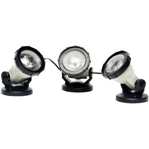 HEISSNER dam- og havespotlampe 3 stk. 3 W