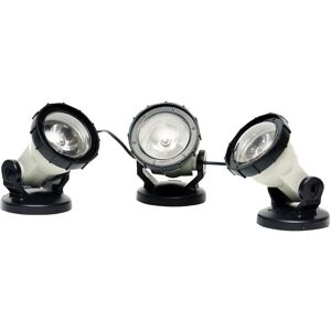 HEISSNER dam- og havespotlampe 3 stk. 3 W