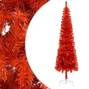 vidaXL smalt juletræ 240 cm rød
