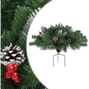 vidaXL kunstigt juletræ 40 cm PVC grøn