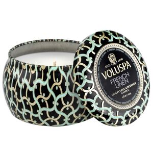 Voluspa Mini Tin Candle Frech Linen 25h