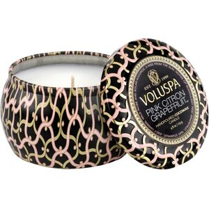 Voluspa Mini Tin Candle Pink Citron Grapefruit 25h