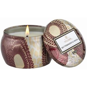 Voluspa Mini Tin Candle Gilt Pomander And Hinoki 25h