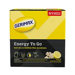 Gerimax Energy To Go Ginger Lemon   20 stk.