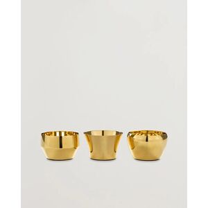 Skultuna Kin Brass Set of Three men One size Guld
