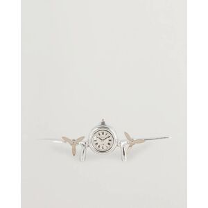 Authentic Models Art Deco Flight Clock Silver men One size Sølv
