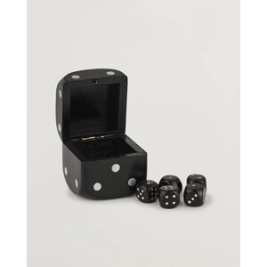 Authentic Models Wooden Dice Box Black men One size