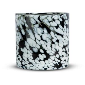 Byon Black-White Vase/lysestage Calore M Black/white One Size