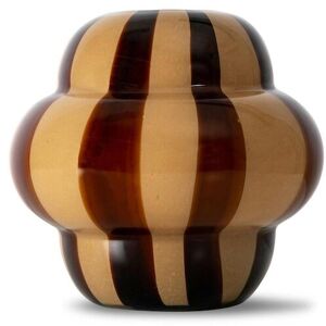 Byon Brown-Beige Vase Curlie Brown/beige One Size