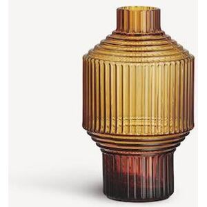 Kosta Boda Pavilion Vase Dark Amber 134mm One Size