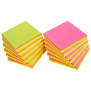 Home-tex Notes blok - 12 x blokke med 100 stickers i hver,  ialt 1200 stk.