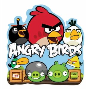 Home-tex Wall sticker - Angry Birds - 25x24 cm - 3D effekt
