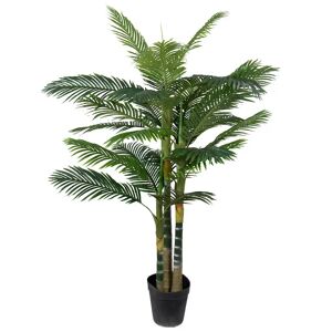 Home-tex Fønikspalme - 220 cm høj - 3 stammet kunstig palme flot naturtro