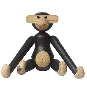 Kay Bojesen Træfigur - Abe - 10 Cm - Mini - Mørk Bejdset Eg - Kay Bojesen - Onesize - Dekoration