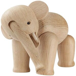 Kay Bojesen Træfigur - Elefant - 12 Cm - Mini - Eg - Kay Bojesen - Onesize - Dekoration