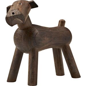 Kay Bojesen Træfigur - Hund Tim - 8 Cm - Røget Eg - Kay Bojesen - Onesize - Dekoration