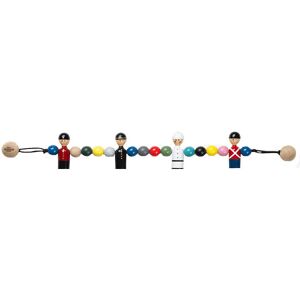 Kay Bojesen Barnevognskæde - Træ - 53 Cm - Multifarvet M. Figure - Kay Bojesen - Onesize - Barnevognskæde