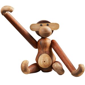 Kay Bojesen Træfigur - Abe - Mellem - Teak/limba - Kay Bojesen - Onesize - Dekoration