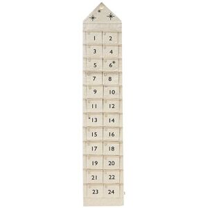 Ferm Living Julekalender - Mørk Sand/sort - Ferm Living - Onesize - Kalender