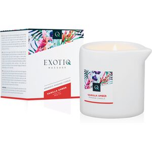 Exotiq Massage Candle Vanilla Amber - 200g