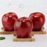 10 stk Naturtro falske mørkerøde æblesimulering kunstige æbler sæt falske frugter