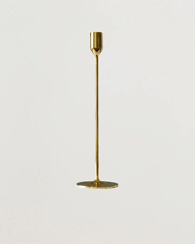 Skultuna Nightlight Candlestick Brass men M Guld