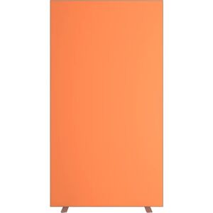 kaiserkraft Pared separadora easyScreen, monocolor, naranja, anchura 940 mm
