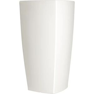 DEGARDO Macetero, TREVIA II, H x A x P 1300 x 675 x 675 mm, blanco