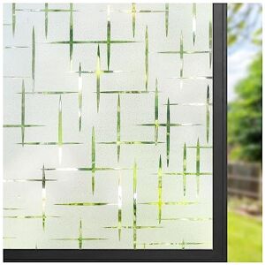 rabbitgoo Vinilos para Ventanas Privacidad Laminas Vinilo Ventana Cristal  Pegatina Anti 96% UV Calor Translucido Adhesivo Ventana Fácilmente  Decorativo Reutilizar para Baño Cocina Oficina 60x200cm : : Hogar  y cocina