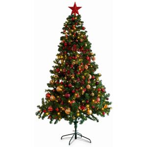 sweeek Árbol artificial con kit de decoración 210cm