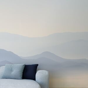 Acte Deco Papel pintado panorámico misty mountains gris 255x250cm