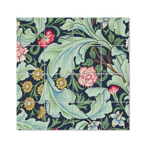 Legendarte Panel Decorativo Floral Wallpaper - William Morris cm. 200x200 (16x)