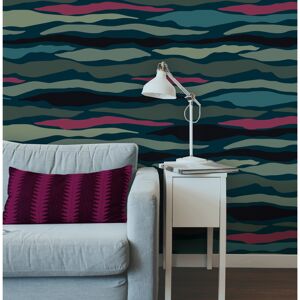 Acte Deco Papel pintado panoramic wave gris 170x250cm