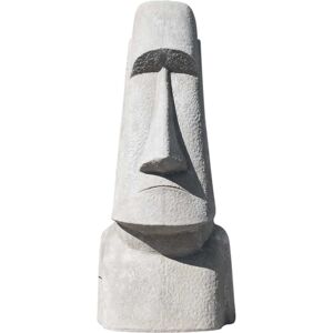 Wanda Collection Estatua gigante de jardín moai de isla de pascua en fibrocemento 2m