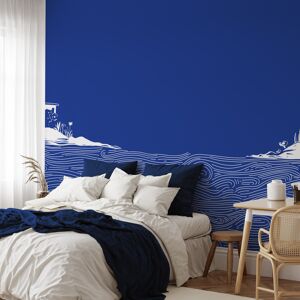 Acte Deco Papel pintado panoramico mar blanco 525x250cm