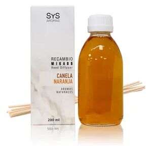 Sys Recambio Mikado Canela Naranja + Palos 200 ml