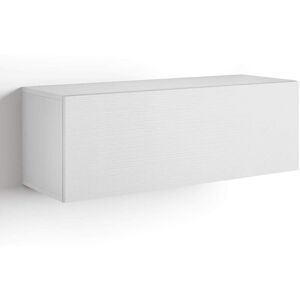 Mobili Fiver Unidad de pared Easy 104 con puerta hacia arriba, color fresno blanco