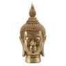 LolaHome Figura de Buda de resina oro viejo