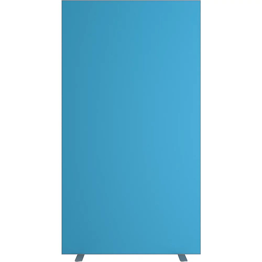 kaiserkraft Pared separadora easyScreen, monocolor, azul, anchura 940 mm