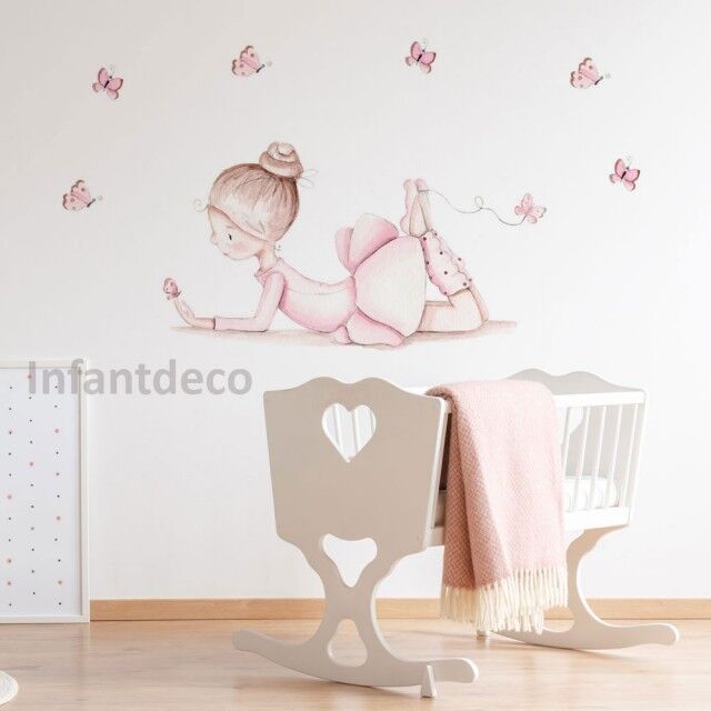 imda Vinilo infantil "Bailarina Dance III" (Vinilos: Talla L)