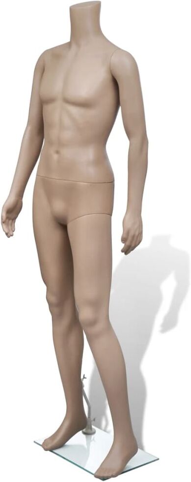 vidaXL Maniquí de hombre sin cabeza