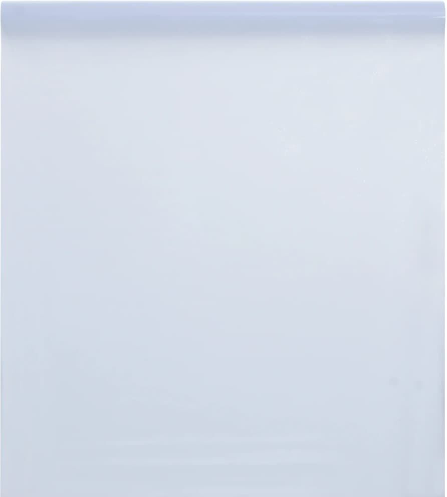 vidaXL Lámina de ventana esmerilada PVC blanco transparente 60x500 cm