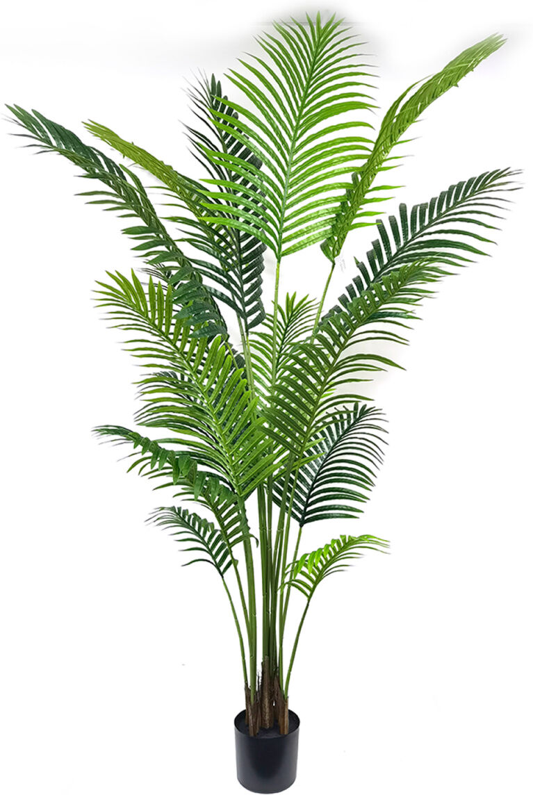 RegalosMiguel Planta Artificial Palmera Areca 1.80 cm